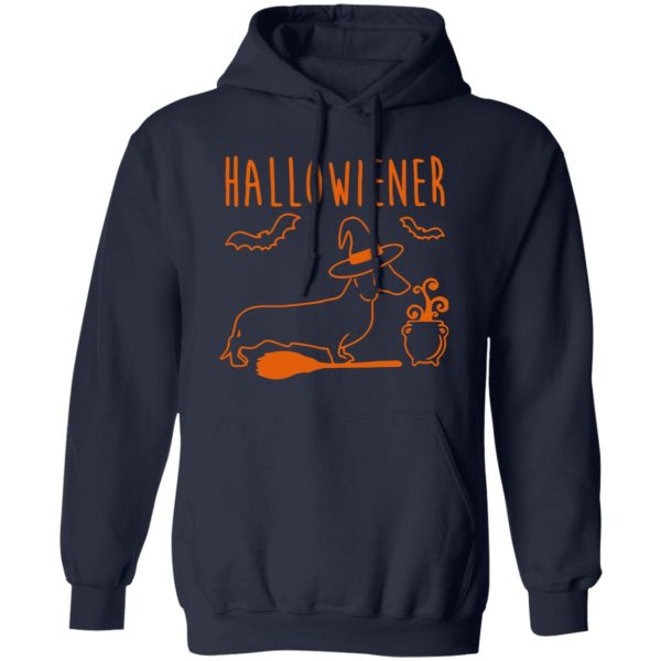 Halloween Dachshund witch Halloweiner Shirt