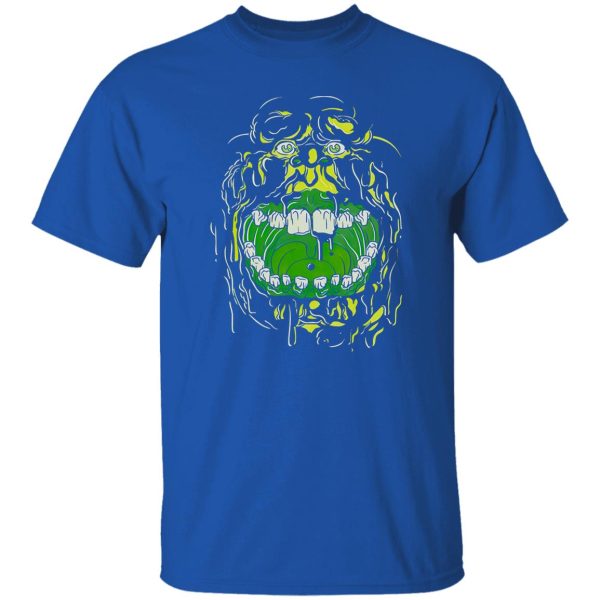 Ghostbusters Slimer Face Halloween Costume Graphic Shirt