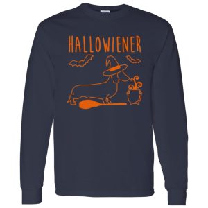 Halloween Dachshund witch Halloweiner Shirt