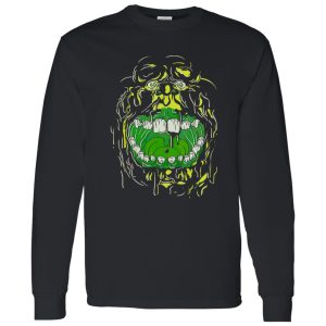 Ghostbusters Slimer Face Halloween Costume Graphic Shirt