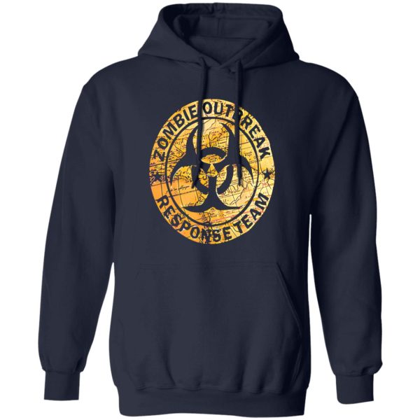 Halloween Apocalypse Outbreak Zombie Response Team Shirt