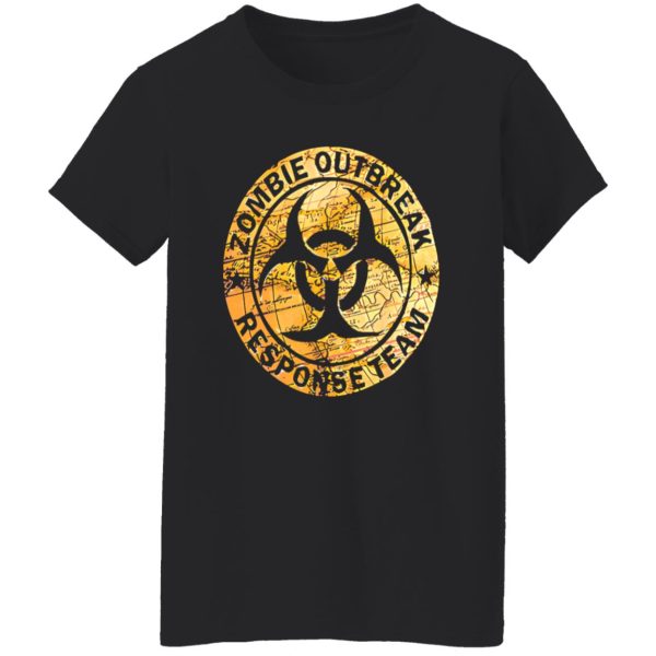 Halloween Apocalypse Outbreak Zombie Response Team Shirt