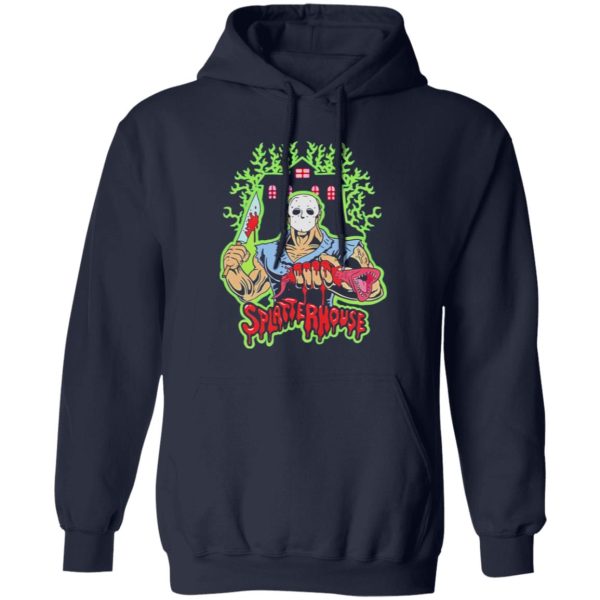 Halloween michael myers holding knife splatterhouse Shirt