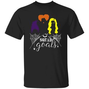 Beautiful Squad Goals HalloweenHocus Pocus Witches Squad Shirt