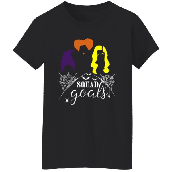 Beautiful Squad Goals HalloweenHocus Pocus Witches Squad Shirt