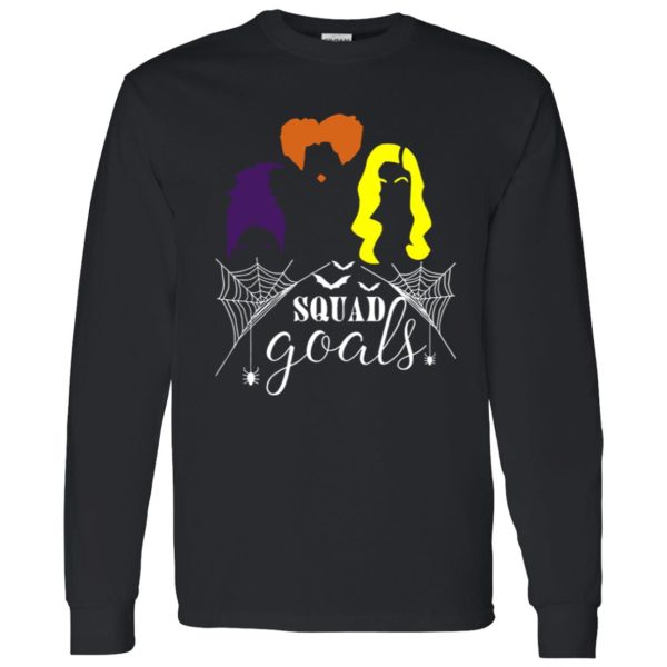 Beautiful Squad Goals HalloweenHocus Pocus Witches Squad Shirt