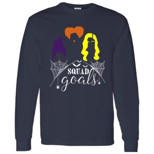 Beautiful Squad Goals HalloweenHocus Pocus Witches Squad Shirt