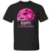 Halloween Flamingo Witch Happy Flamingoween Shirt