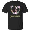 Halloween michael myers just a girl who loves jason voorhees flowers heart Shirt