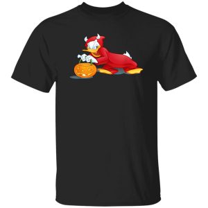 Disney Halloween Donald Duck Devil Shirt