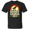 Daddy Saurus Rex Dinosaur Vintage Father’s Day Shirt