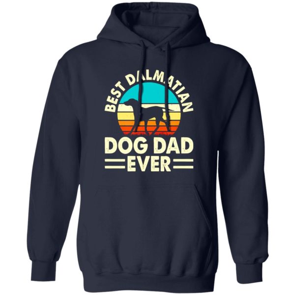 Best Dalmatian Dog Dad Ever Vintage Father’s Day Shirt