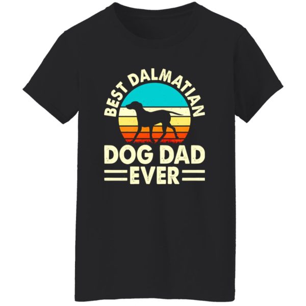 Best Dalmatian Dog Dad Ever Vintage Father’s Day Shirt