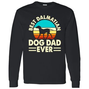 Best Dalmatian Dog Dad Ever Vintage Father’s Day Shirt