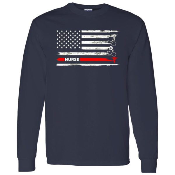 Nurse American Flag Shirt