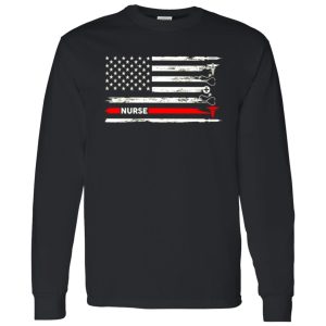 Nurse American Flag Shirt