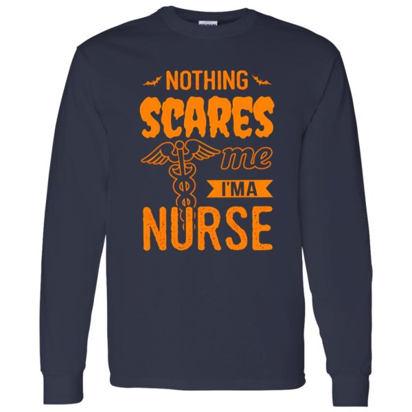 Nothing Scares Me I’m A Nurse for Halloween Shirt