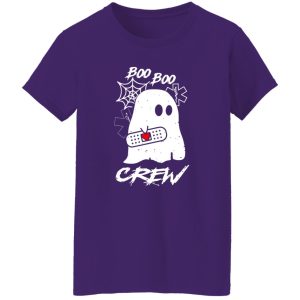 Paramedic Halloween Nurse Boo Boo Crew Shirt