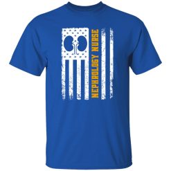 Nephrology Nurse American Flag Shirt
