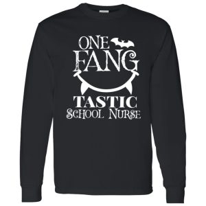 One Fang Tastic School Nurse for Halloween V2 Shirt