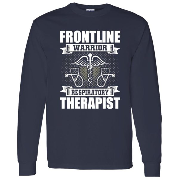 Respiratory Therapist Nurse Stethoscope Shirt, Frontline Warrior Shirt