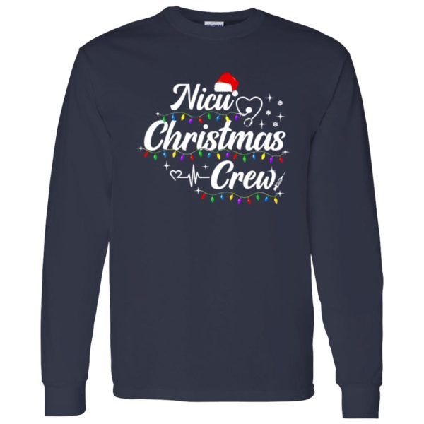 Funny Christmas NICU Nurse Sweatshirt, NICU Christmas Crew Shirt