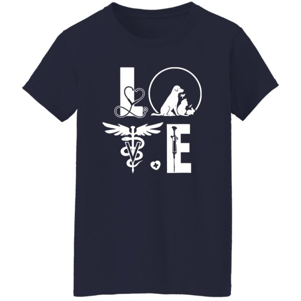 Love Nurse Animal Rescue Shirt