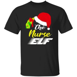 Christmas Nurse Elf Family Funny Gift For Christmas Shirt