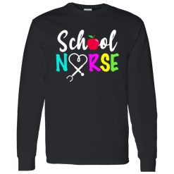 Colorful Proud To Be A School Nurse Shirt