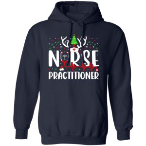 Christmas Nurse Stethoscope Shirt, Nurse Practitioner Shirt