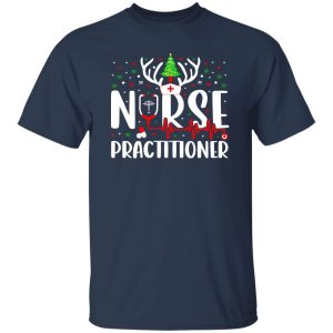 Christmas Nurse Stethoscope Shirt, Nurse Practitioner Shirt