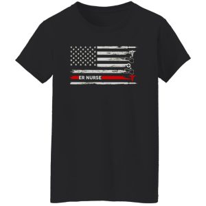 Er Nurse American Flag Shirt