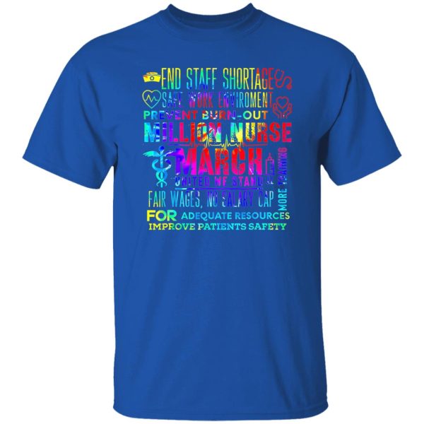 End Staff Shortage Safe Work Environment Prevent Burn-out Million Shirt