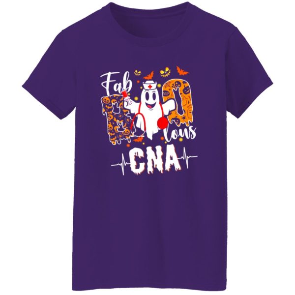 Boo Nurse Fabulous Boo Fabboolous CNA Halloween Shirt