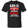 And On The 8th Day God Created Nurses And The Devil Stood At Attention Caduceus Shirt