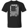 American Flag Nurse Dad Real Life Superhero Gift for Dad Shirt