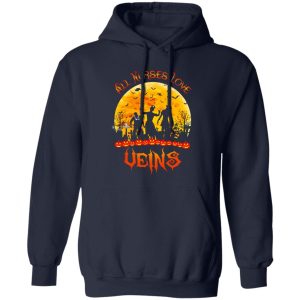 All Nurses Love Veins Halloween Shirt