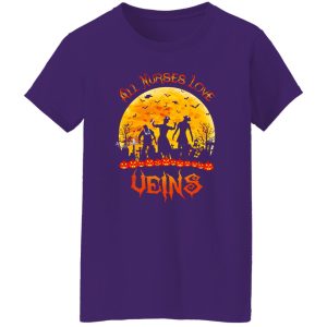 All Nurses Love Veins Halloween Shirt