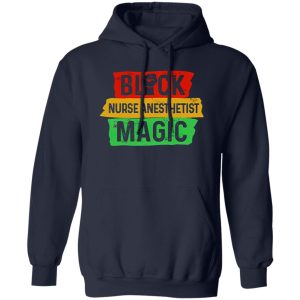 Black Nurse Anesthetist Magic Shirt