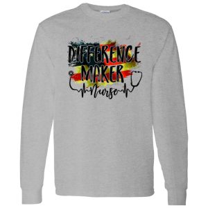 Difference Maker Nurse American Flag Shirt