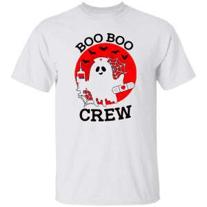 Boo Boo Crew Funny Ghost Nurse Halloween Shirt