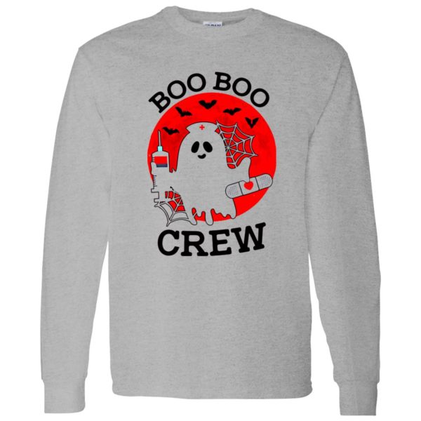 Boo Boo Crew Funny Ghost Nurse Halloween Shirt