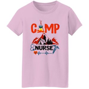 Camp Nurse Camping Lover Gift for Nurse Shirt