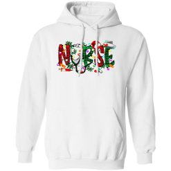 Christmas String Lights Nurse Shirt, Proud To Be A Nurse Shirt