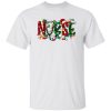 Christmas String Lights Nurse Shirt, Proud To Be A Nurse Shirt