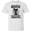 Black Cat Medical Equipment Shirt, Night Shift’s Nurse Where Everyday Is Monday Shirt