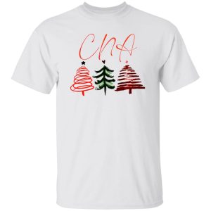 Certified Nursing Assistant Christmas Shirt, CNA Xmas Trees Shirt