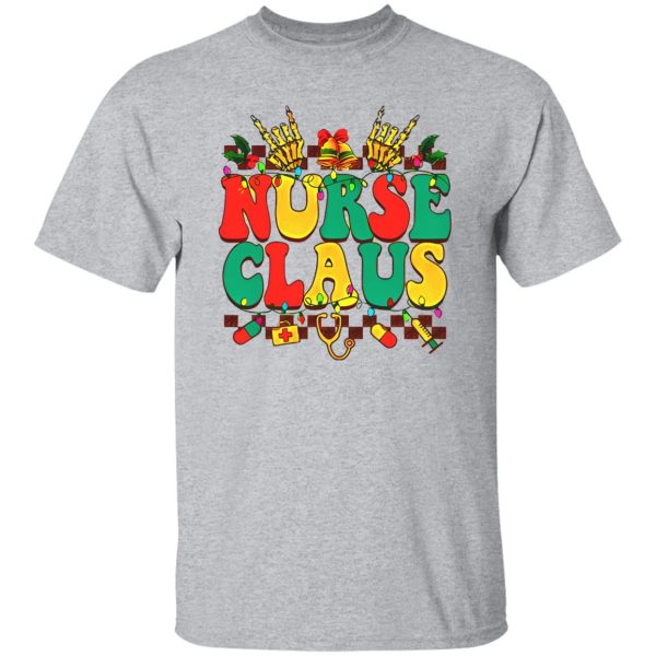 Funny Christmas Nurse Shirt, Nurse Claus Shirt