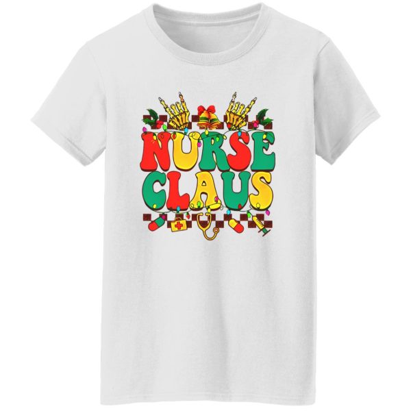 Funny Christmas Nurse Shirt, Nurse Claus Shirt