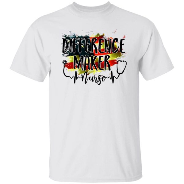 Difference Maker Nurse American Flag Shirt